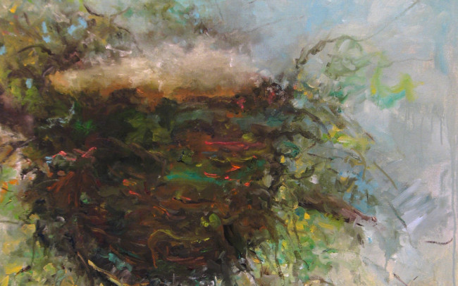PUBLIC COLLECTION - Crib (2011) - Oil on Canvas - 31 x 27 inches