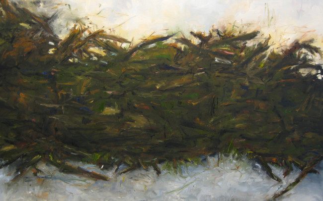 PUBLIC COLLECTION - Dam (2011) - Oil on Canvas