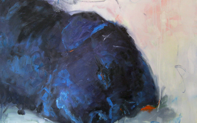 Dreamboat (2013) - Oil on Canvas - 24 x 24 inches