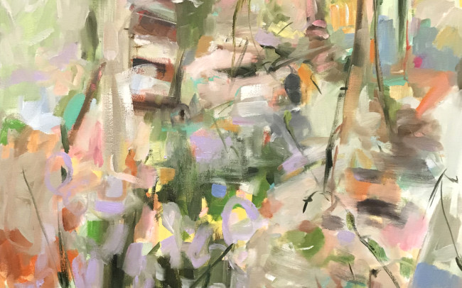 PUBLIC COLLECTION - Over the River (2017) - Oil on Canvas - 40 x 30 inches