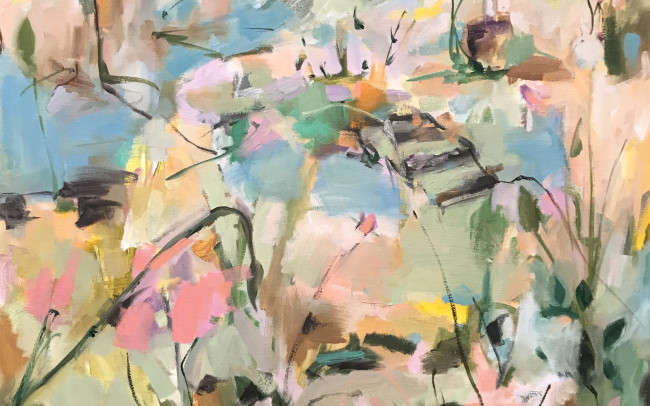 PUBLIC COLLECTION - Through the Woods (2017) - Oil on Canvas - 40 x 30 inches