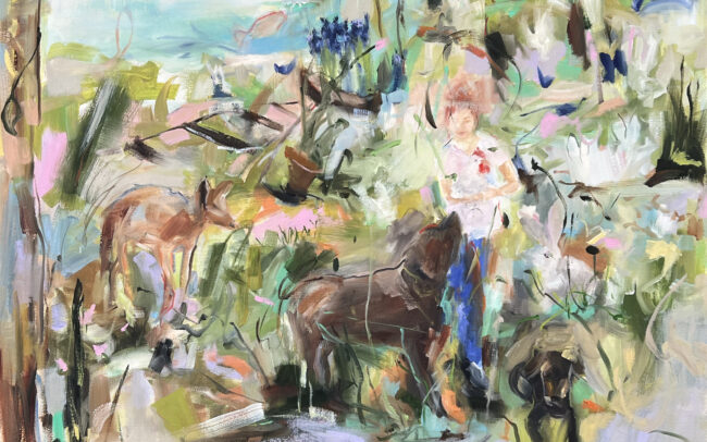 Leitmotif (2019) - Oil on Canvas - 36 x 36 inches