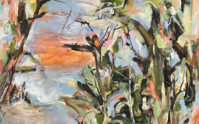 Brink (2022) - Oil on Canvas - 36 x 24 inches