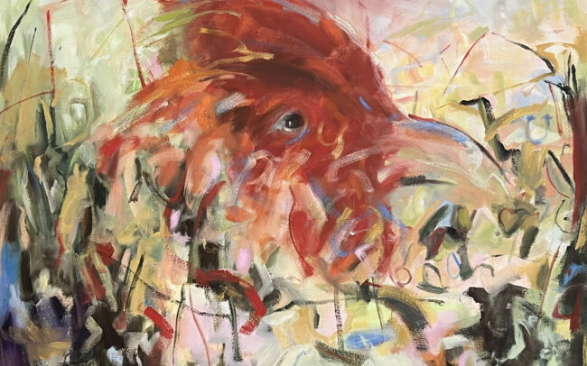 Testarossa (2026) - Oil on Canvas - 30 x 30 inches