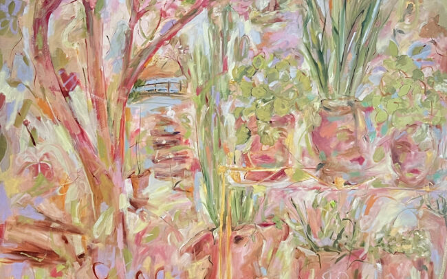 Green Thumb (2022) - Oil on Canvas - 72 x 60 inches