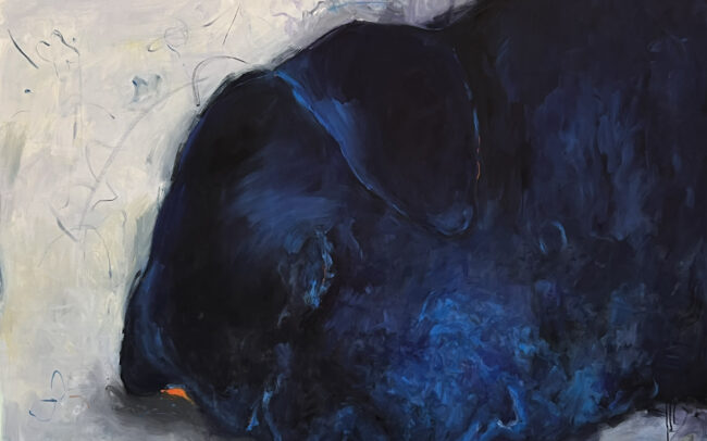 Big Dreamboat (2014) - Oil on Canvas - 73 x 73 inches