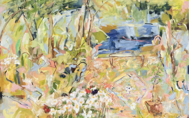 Outdoor Living (2026) - Oil on Canvas - 48 x 60 inches