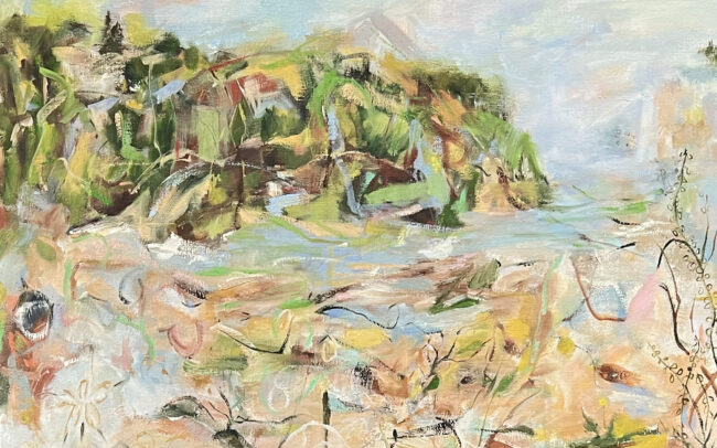 Safe Harbor (2026) - Oil on Canvas - 18 x 26 inches
