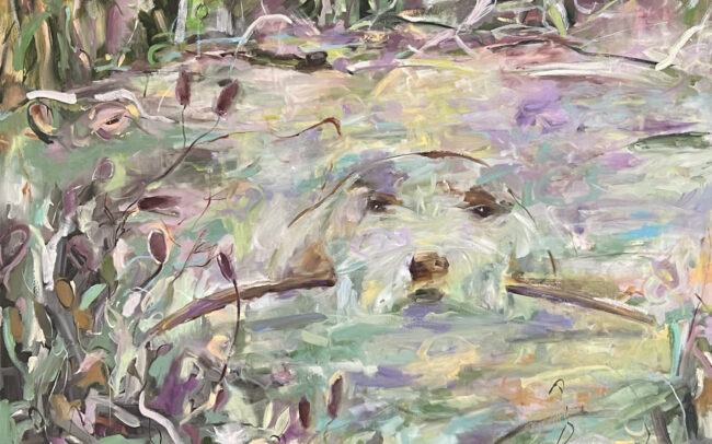 Summertime (2026) - Oil on Canvas - 72 x 60 inches